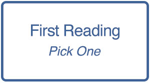 First Reading List - Pick One
