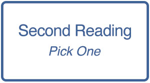 Second Readings List - Pick One
